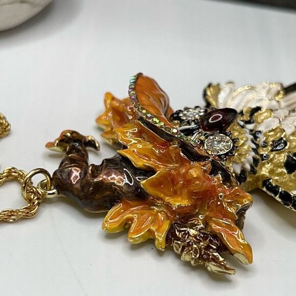 Kirks Folly Kitchy Witchy Owl Collectible Necklace - Picture 7 of 16